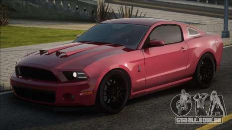 Ford Mustang Red Style para GTA San Andreas