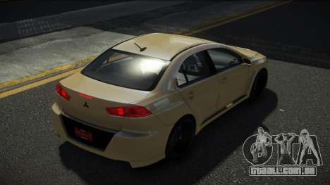 Mitsubishi Lancer Evo X YHG para GTA 4