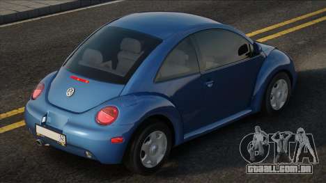 Volkswagen Beetle Blue para GTA San Andreas