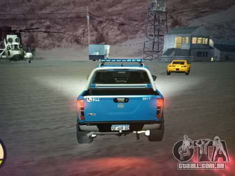 Nissan Frontier Police CABA para GTA San Andreas