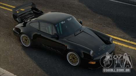 Porsche 911 Blek para GTA San Andreas