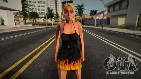 Linda garota em roupa v1 para GTA San Andreas