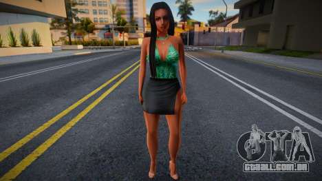 New skin Girl 8 para GTA San Andreas