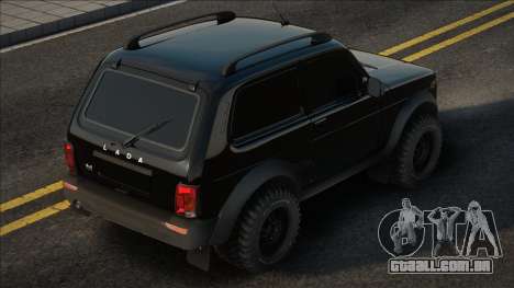 Lada Niva Bronto Blek para GTA San Andreas