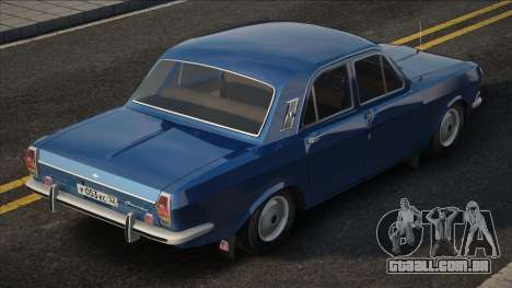 GAZ-24 Volga Versão Azul para GTA San Andreas