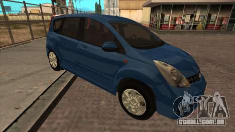 Nissan Note (2009) para GTA San Andreas