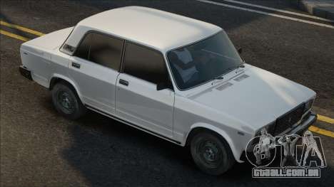 VAZ 2107 Estoque Branco para GTA San Andreas