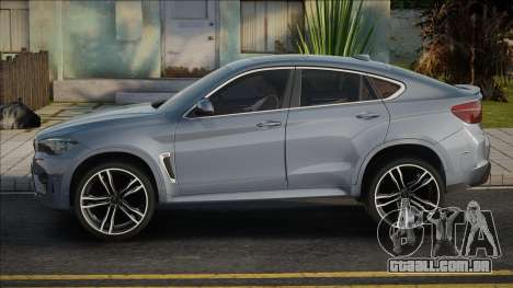 BMW X6M Grey Color para GTA San Andreas