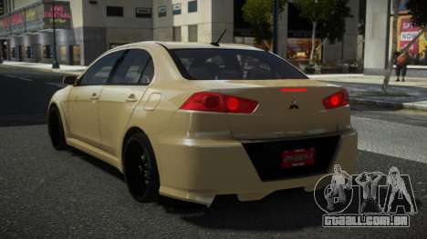 Mitsubishi Lancer Evo X YHG para GTA 4