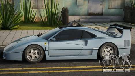 Ferrari F40 Old para GTA San Andreas