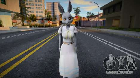 Grey Rabbit Girl para GTA San Andreas