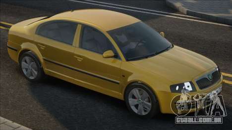 Skoda Superb Yellow para GTA San Andreas