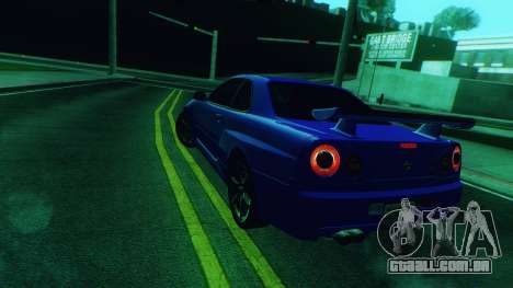 1999 Nissan Skyline GT-R R34 para GTA San Andreas