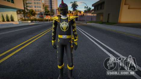 Black Ranger (Power Rangers Dino Thunder) para GTA San Andreas