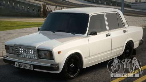 VAZ 2107 Branco Estilo para GTA San Andreas