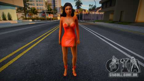 New skin Girl 9 para GTA San Andreas