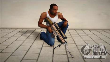 SCAR-L Sniper para GTA San Andreas