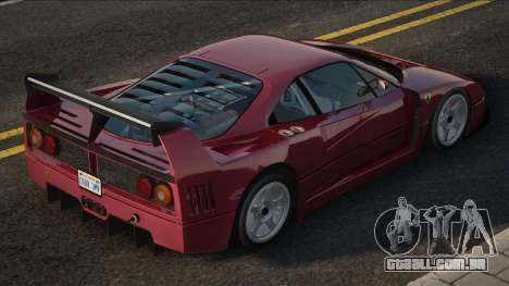 Ferrari F40 Redik para GTA San Andreas