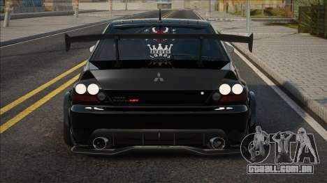 Mitsubishi Lancer Evo IX Blek para GTA San Andreas