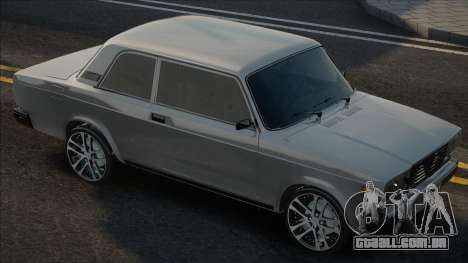 VAZ 2107 Coupé Prata para GTA San Andreas