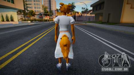 Lycaon Girl para GTA San Andreas