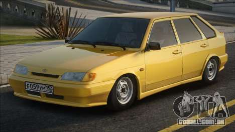 VAZ 2114 Amarelo para GTA San Andreas