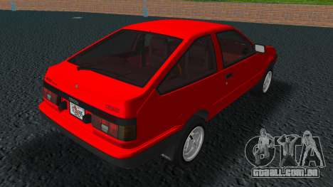 Toyota Sprinter Trueno AE86 85 para GTA Vice City