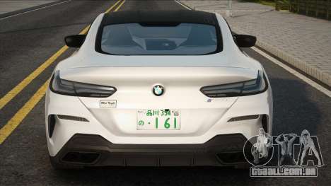 BMW M850i White para GTA San Andreas