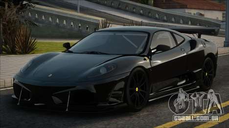 Ferrari F430 Scuderia Blek para GTA San Andreas