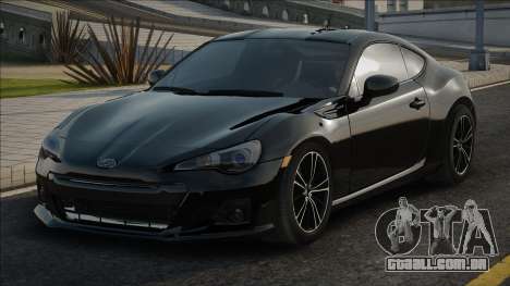 Subaru BRZ 2013 Blek para GTA San Andreas