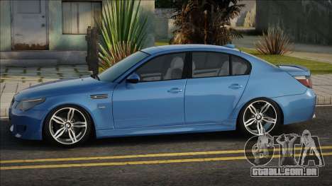 BMW M5 E60 Blu para GTA San Andreas