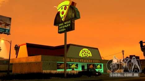 Nova Pizzaria LS IdelWood para GTA San Andreas