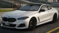 BMW M850i White para GTA San Andreas