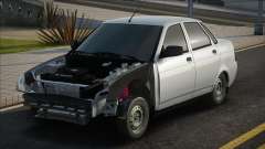 Lada Priora Branco para GTA San Andreas