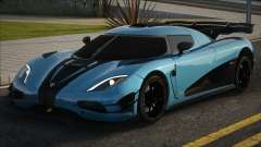 Koenigsegg Agera [Blue] para GTA San Andreas