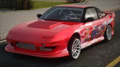 Nissan 180SX Red para GTA San Andreas