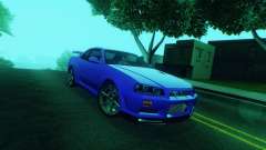 1999 Nissan Skyline GT-R R34 para GTA San Andreas