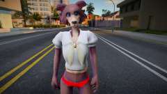 Juno Red Bikini para GTA San Andreas