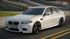 BMW M5 Branco Stock para GTA San Andreas