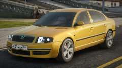 Skoda Superb Yellow para GTA San Andreas