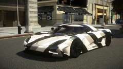 Koenigsegg Agera Exils S6 para GTA 4