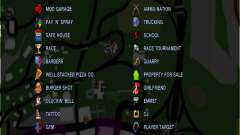 Hud colorido para GTA San Andreas