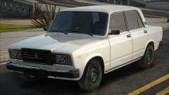 VAZ 2107 Estoque Branco para GTA San Andreas