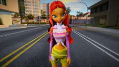 Aisha Dance DDR para GTA San Andreas