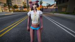 Juno Blue Bikini para GTA San Andreas