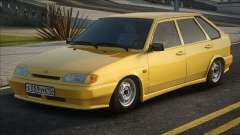 VAZ 2114 Amarelo para GTA San Andreas