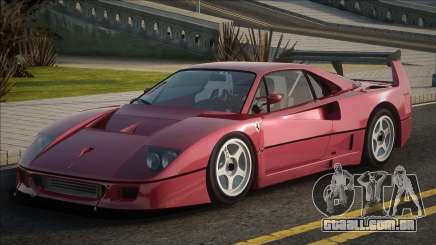 Ferrari F40 Redik para GTA San Andreas