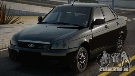 Preto Lada Priora para GTA San Andreas