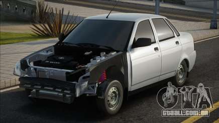 Lada Priora Branco para GTA San Andreas