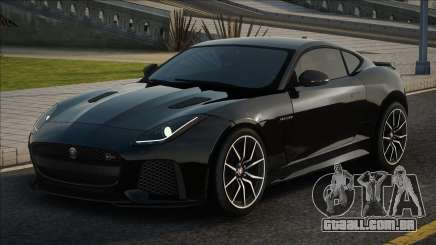 2016 Jaguar F-Type SVR Blek para GTA San Andreas